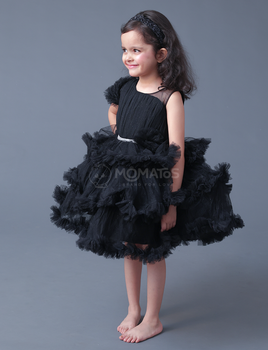 Black Frock For Girl