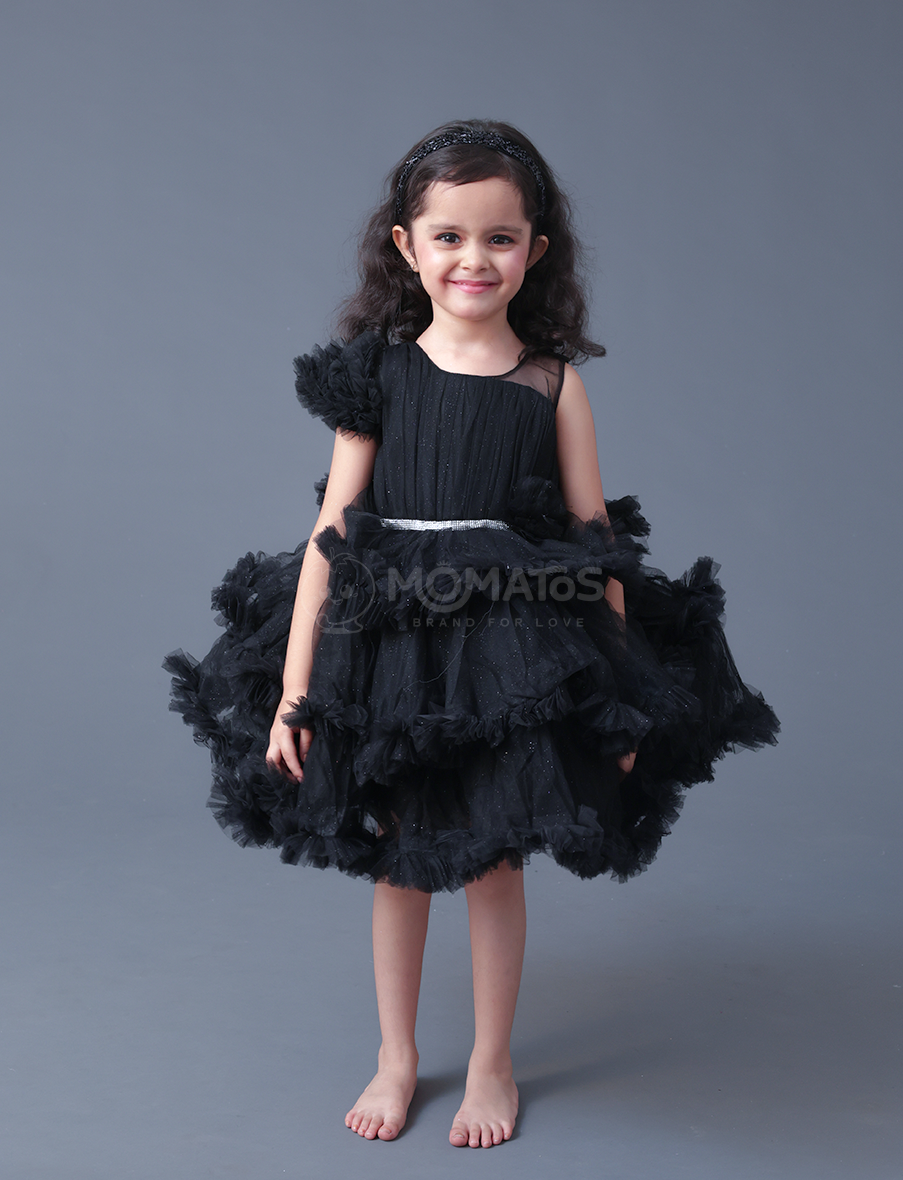 Black Frock For Girl
