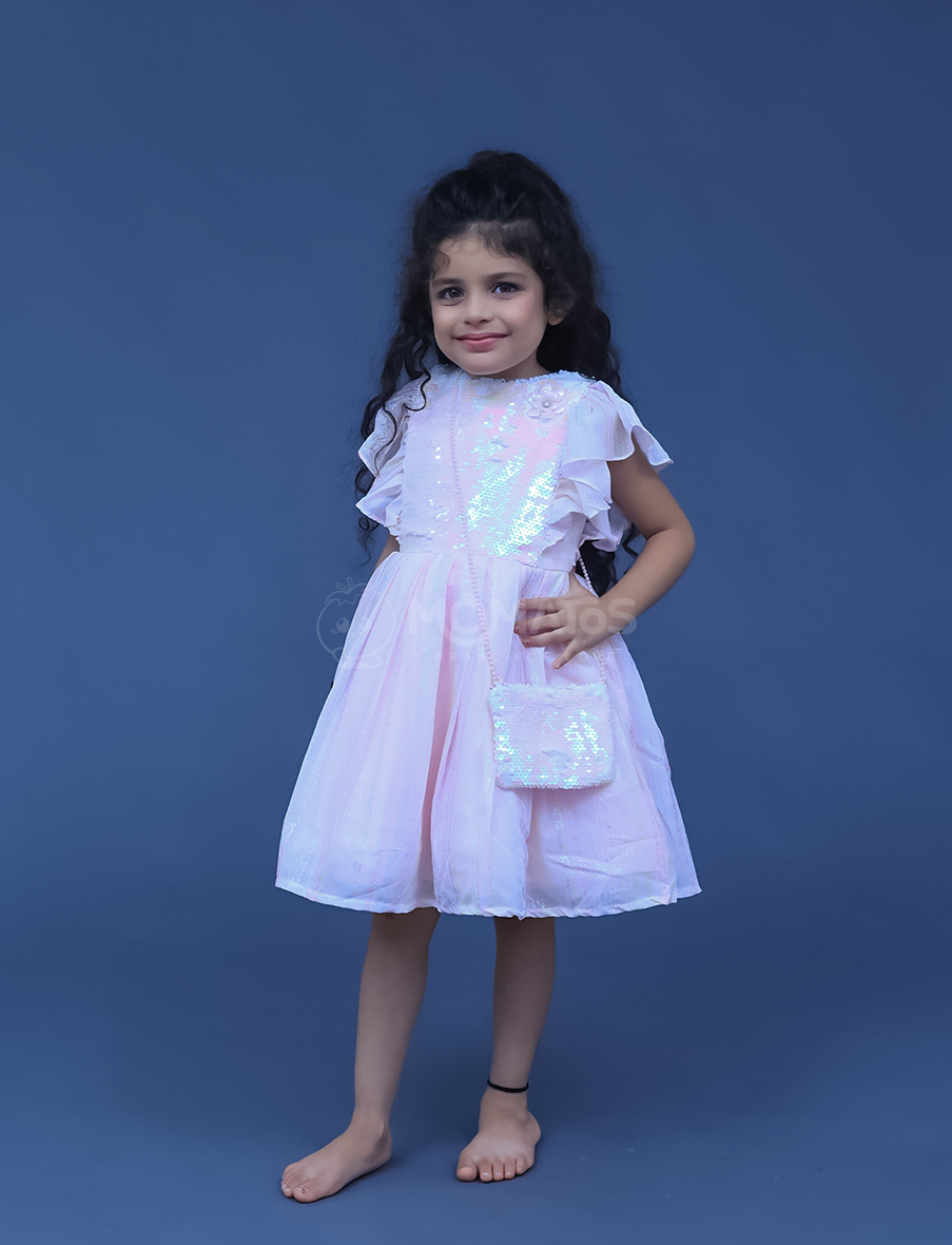 Pink Frock For Girl