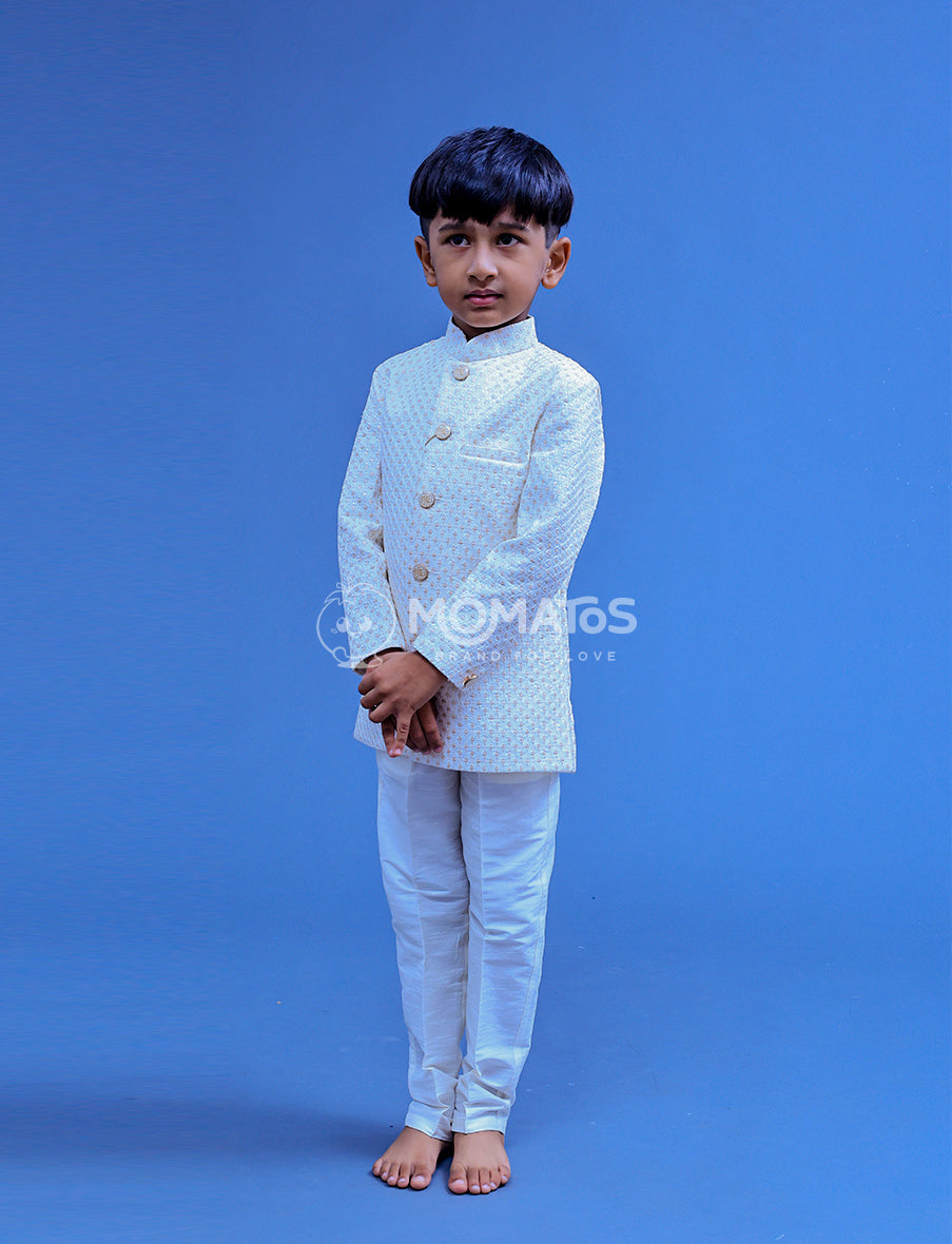 cream sherwani, cream color sherwani