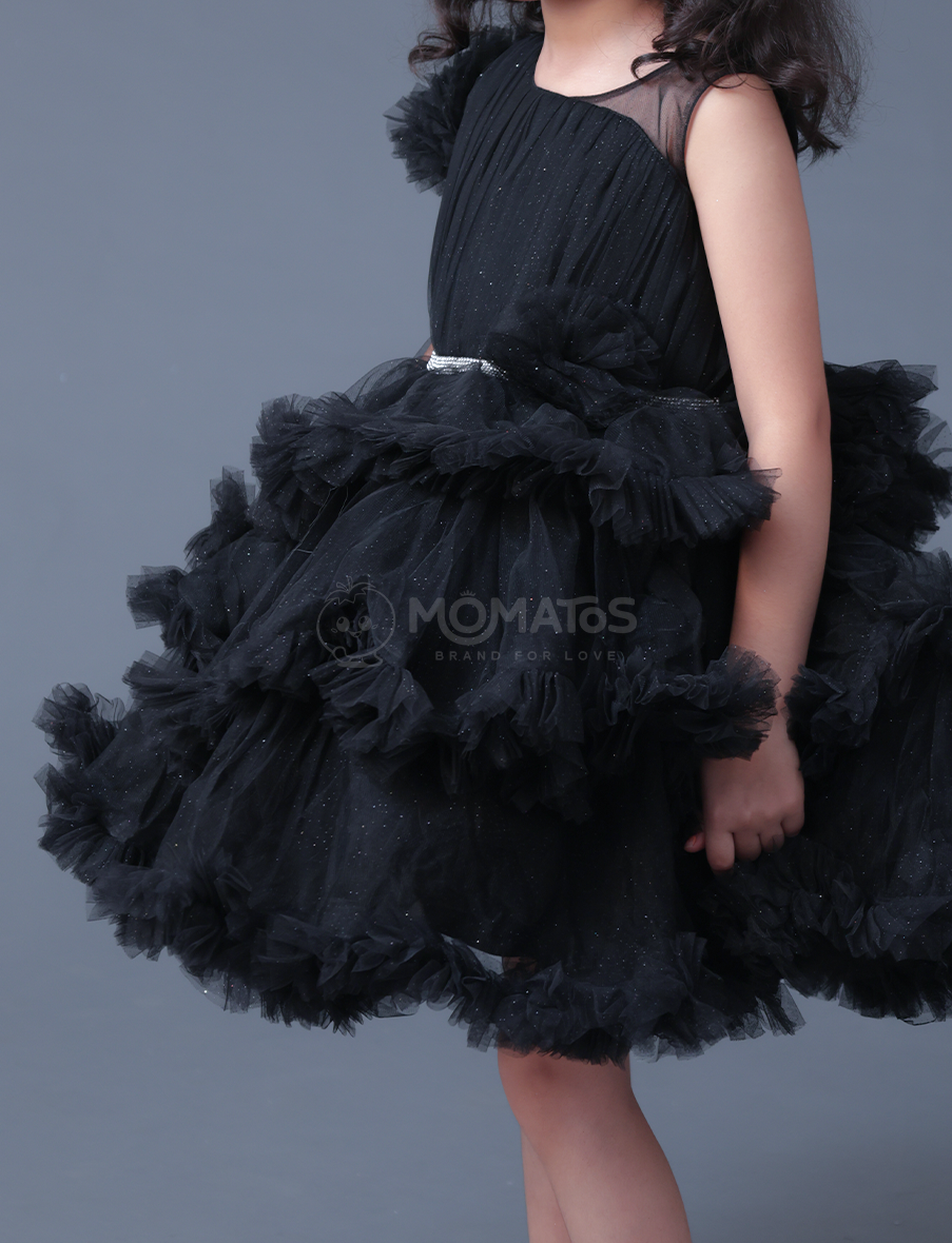 Black Frock For Girl