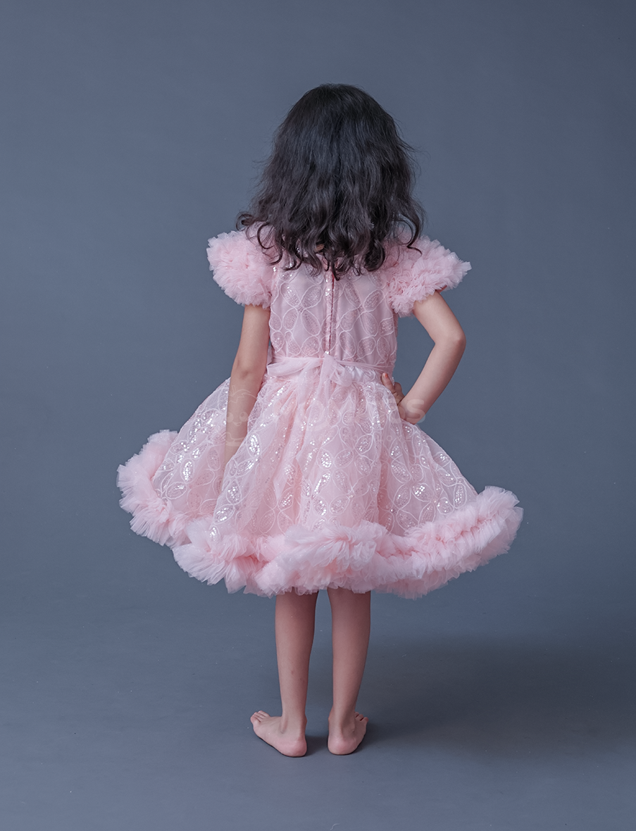 Pink Frock For Girl