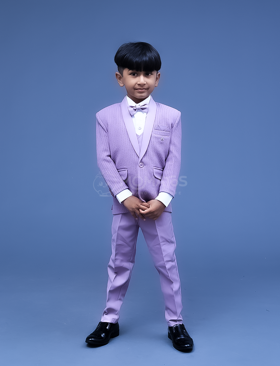 Purple Suit For Boy
