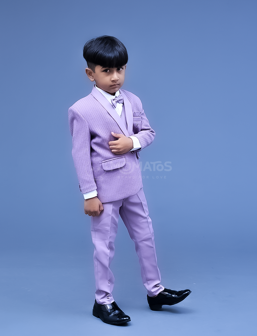 PURPLE SUIT FOR BOY