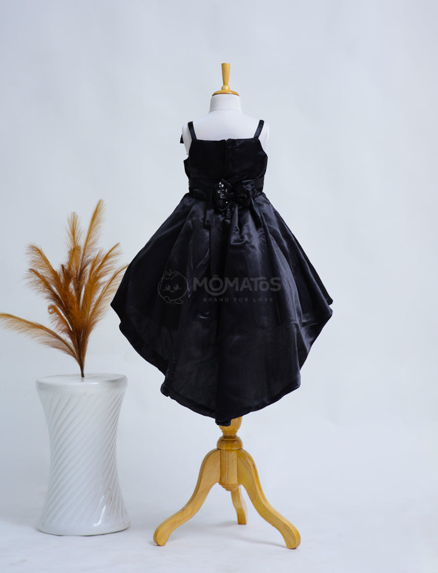 Amazing Black Party Wear Frock