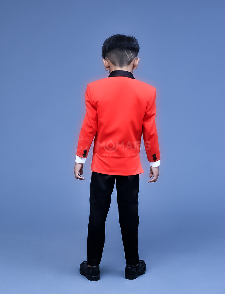 Turn heads with our Red Suit for boys! 