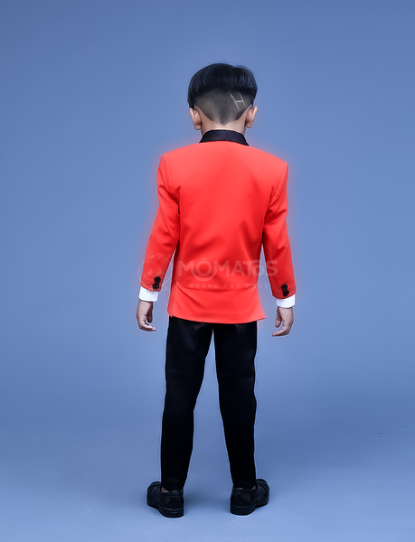 RED SUIT FOR BOY - Quaternary Image