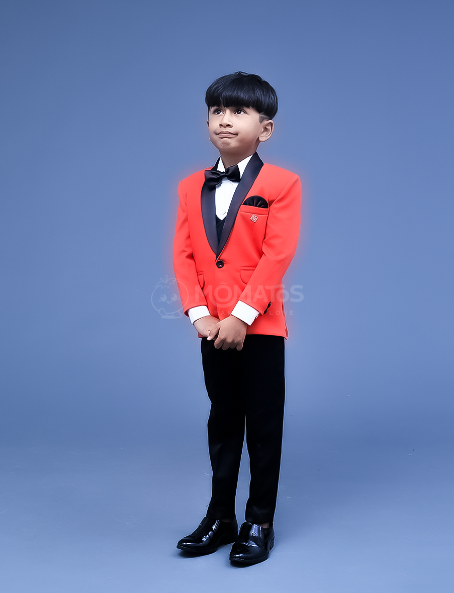 RED SUIT FOR BOY