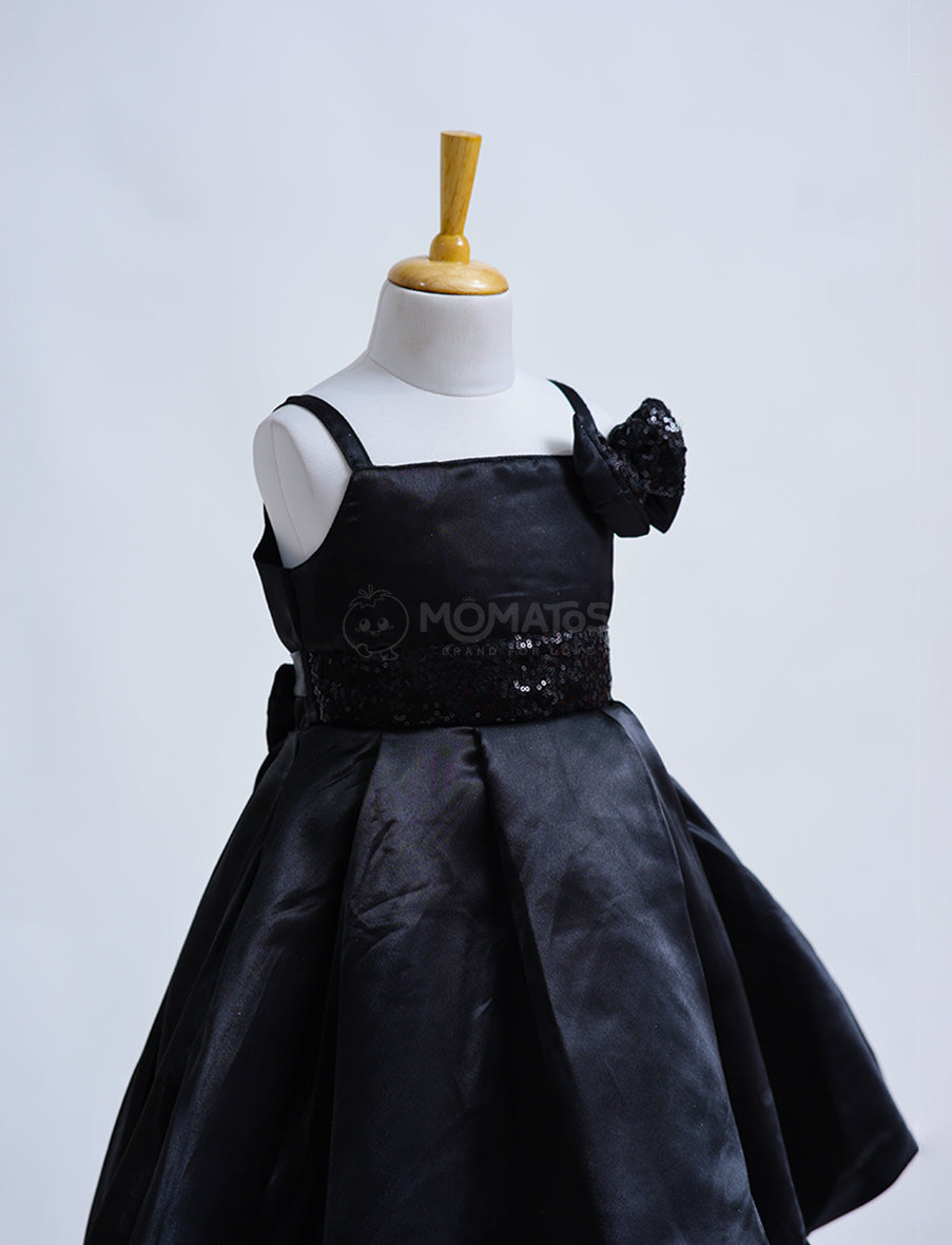 Amazing Black Party Wear Frock