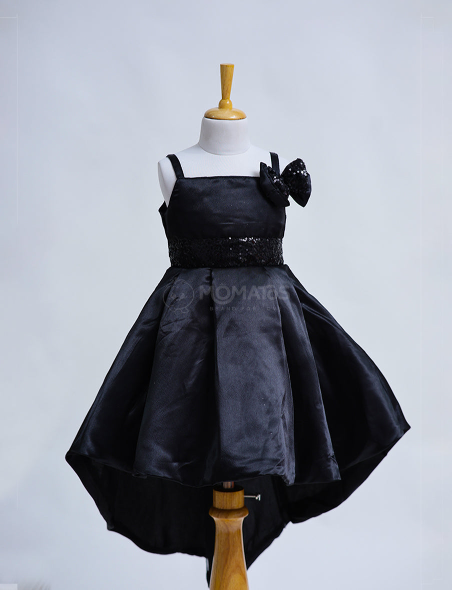 Amazing Black Party Wear Frock