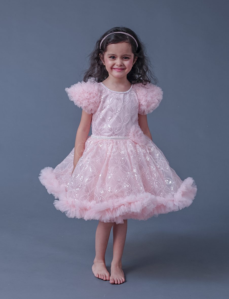 Pink Frock For Girl