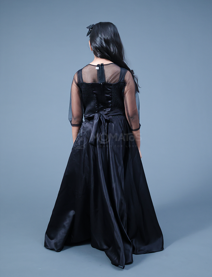 Black Gown For Girl