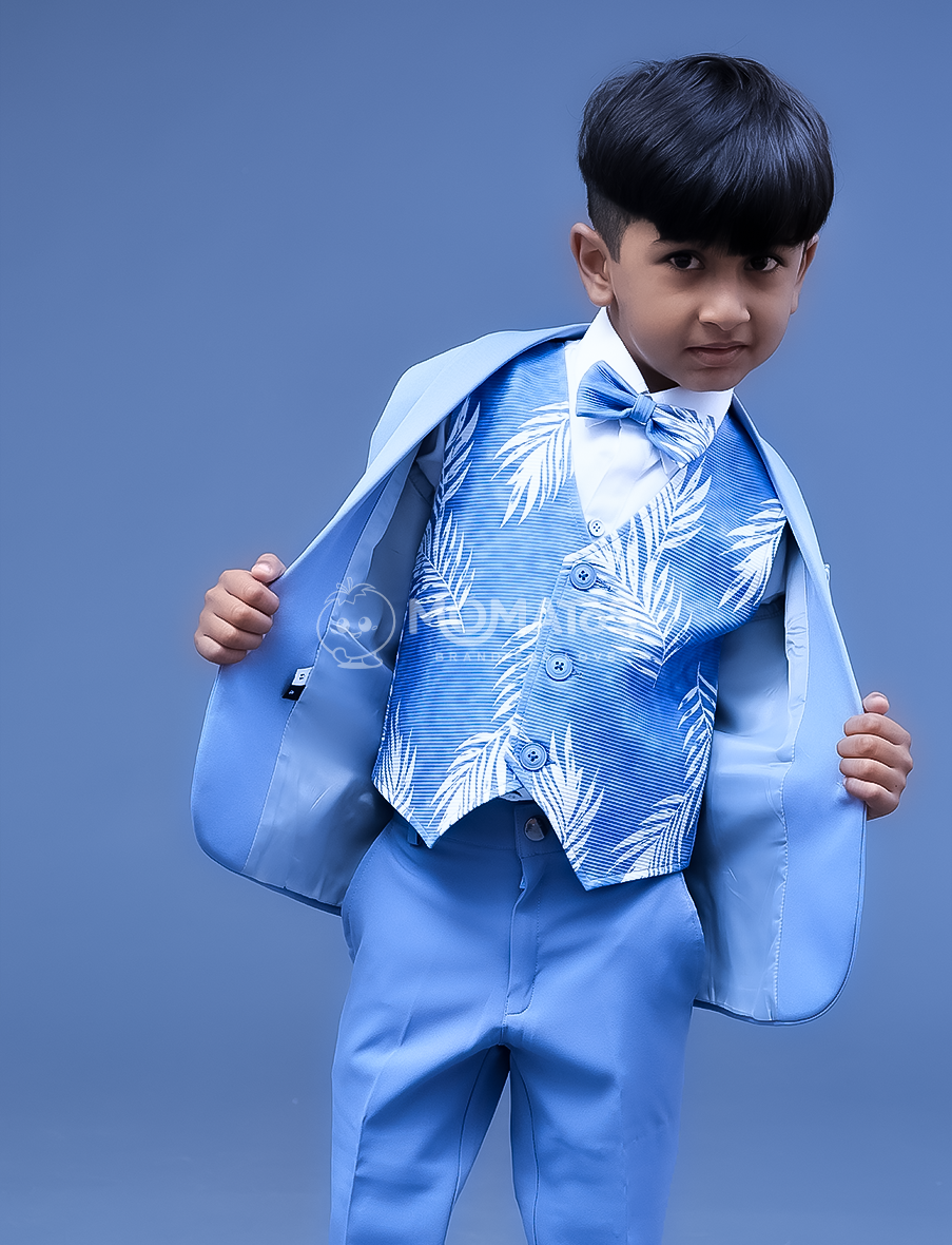 blue suit for boy