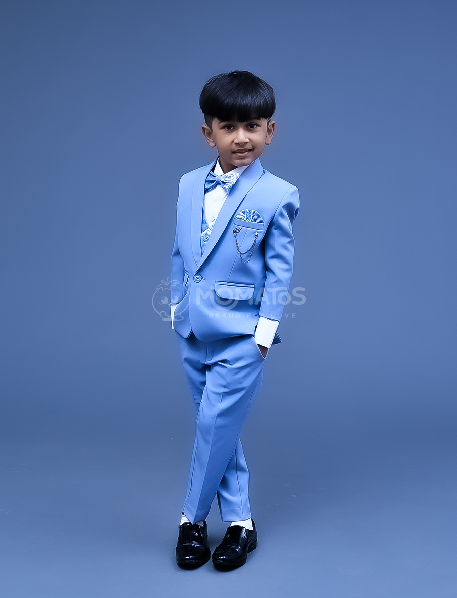 blue suit for boy