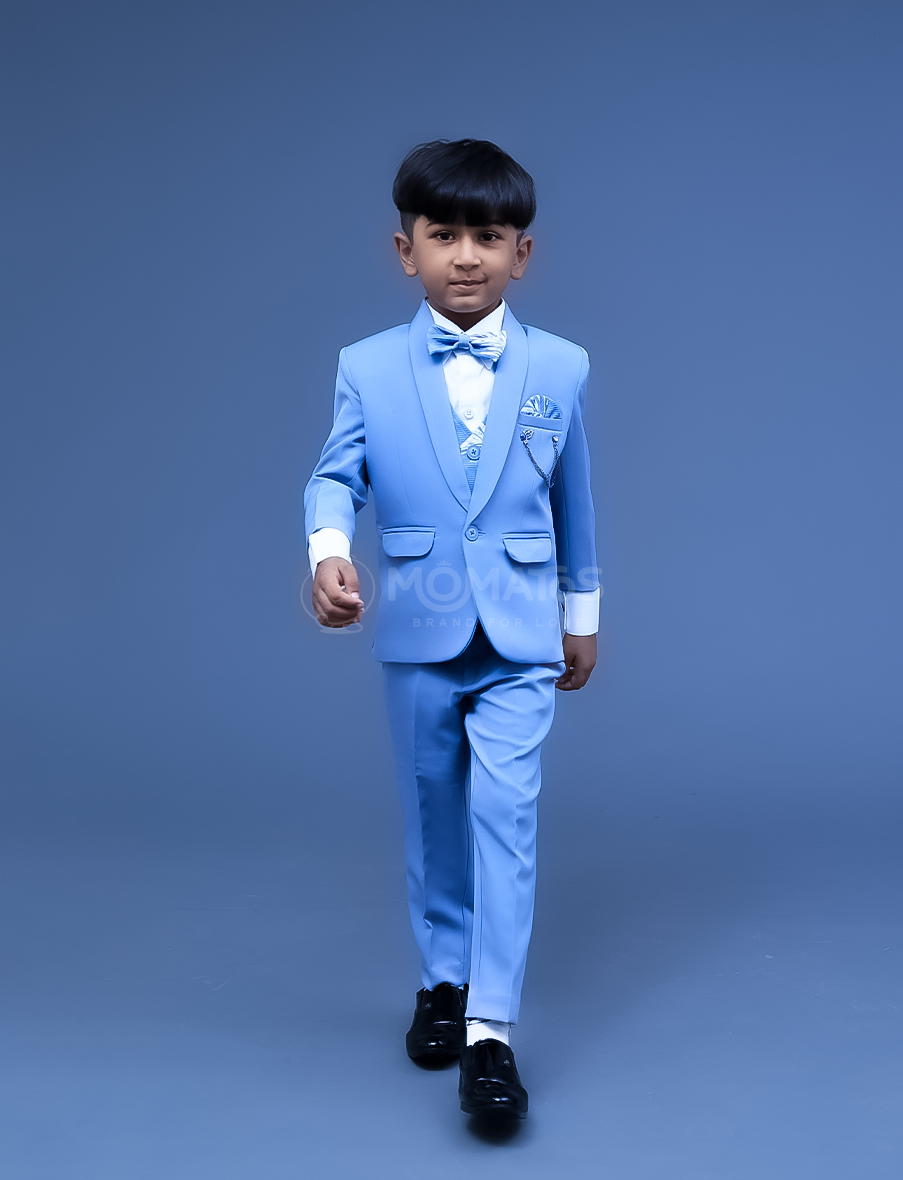 blue suit for boy