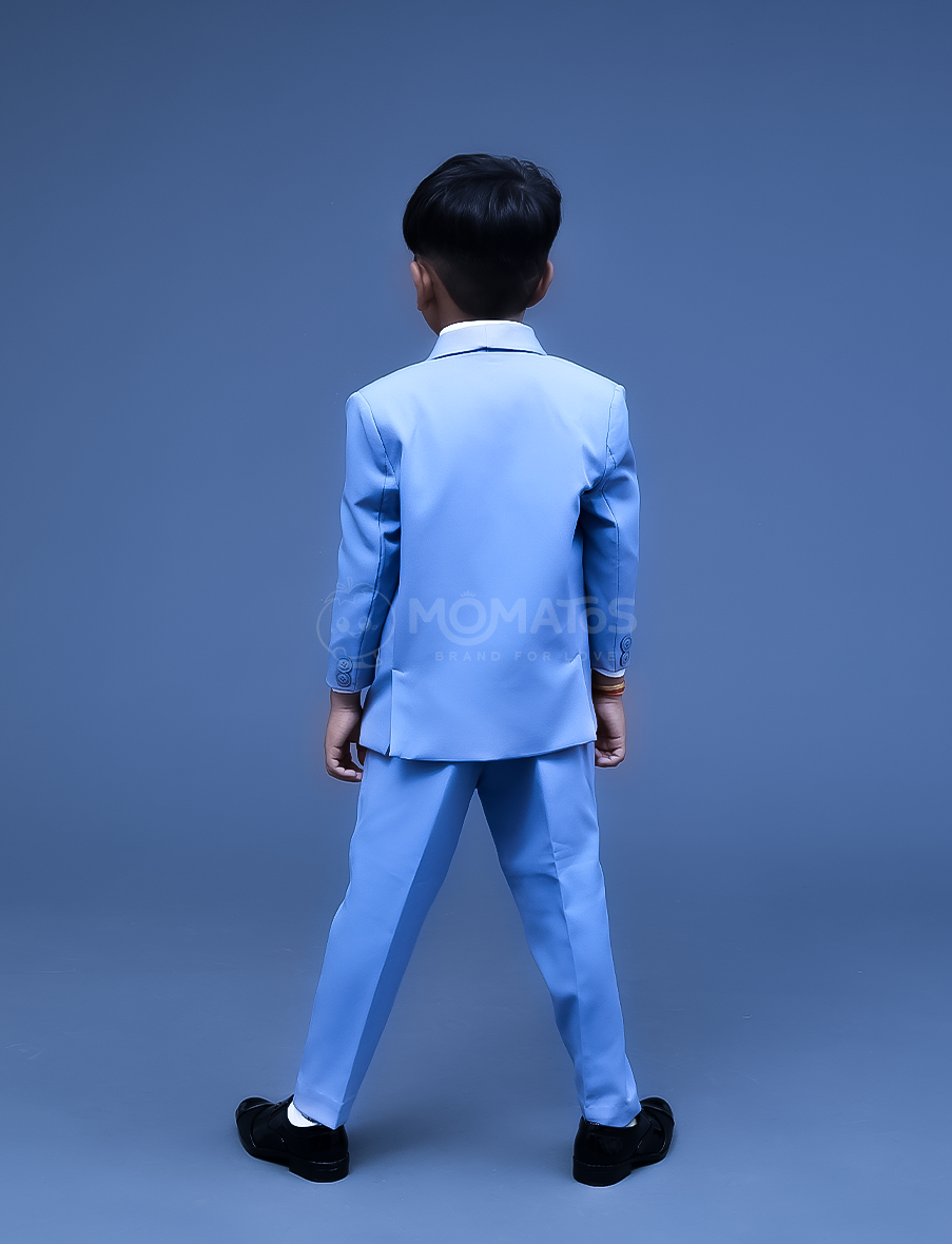 Add a touch of charm with a blue suit for boys!