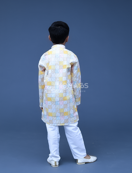 Multi 2pc Kurta-pyjama - Quaternary Image