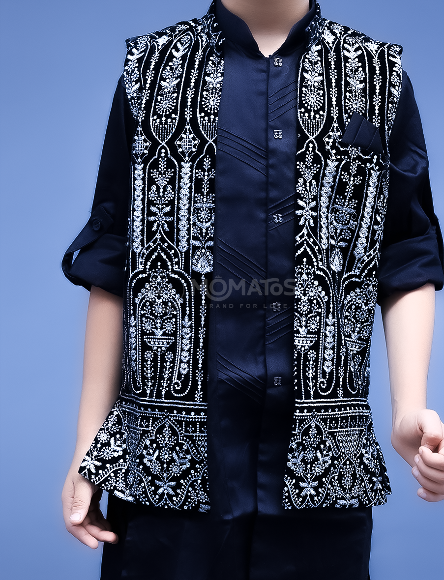 black color kurta pajama, black kurta and pajama