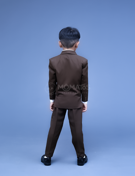 Coffee  SUIT FOR BOY - Quaternary Image