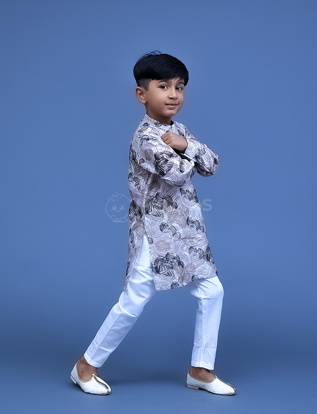 Fawn 2 pc Kurta-pyjama