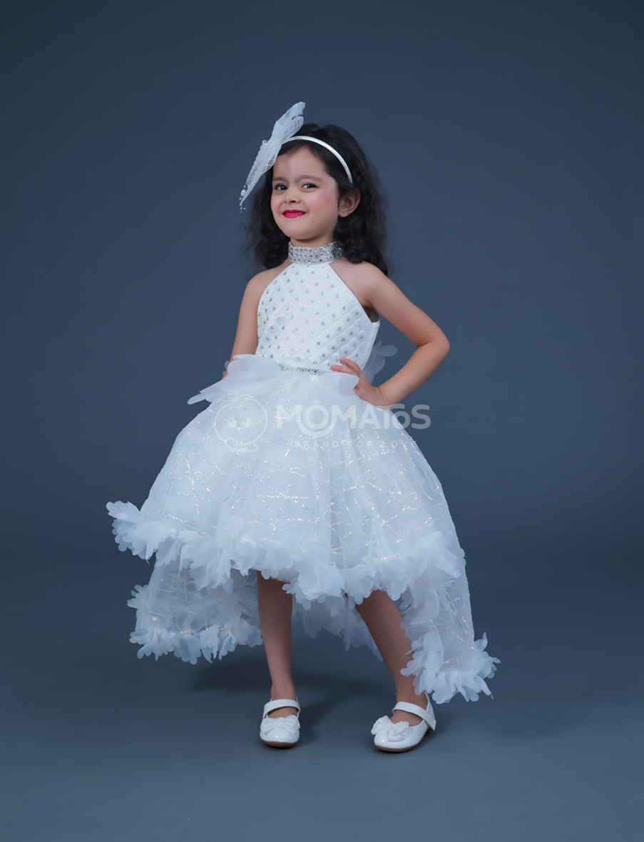 White frock for girl