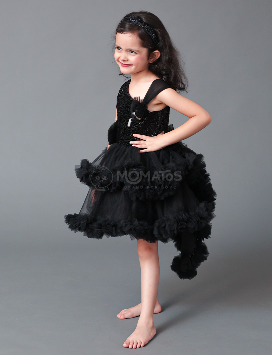 BLACK FROCK FOR GIRL