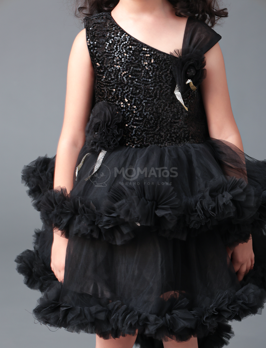 BLACK FROCK FOR GIRL