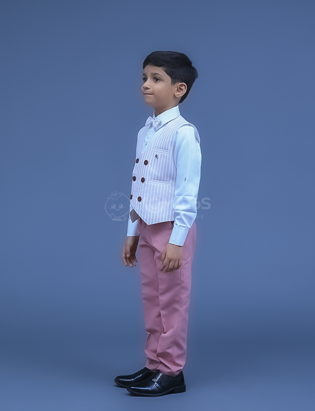 PINK PARTY WEAR SET FOR BOY - Hover Image