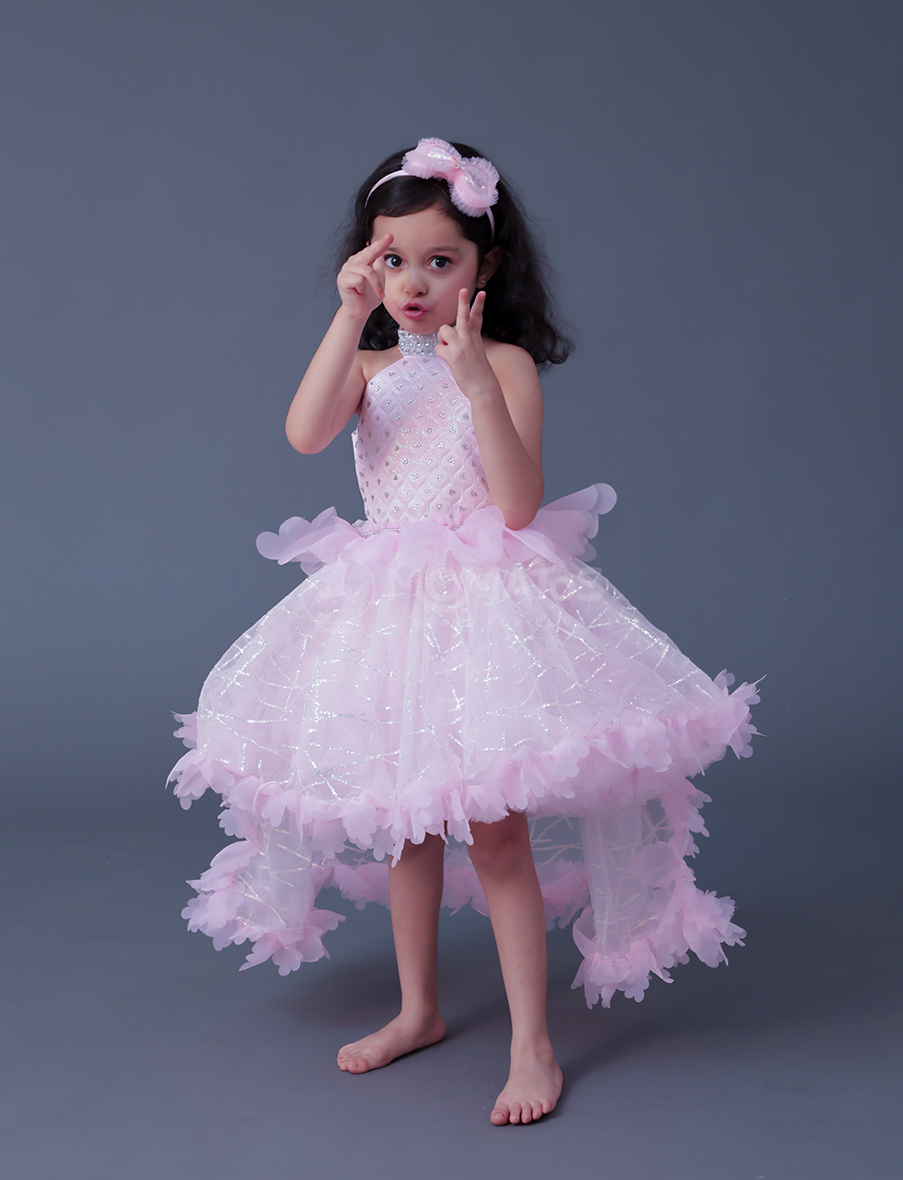 Pink Frock For Girl