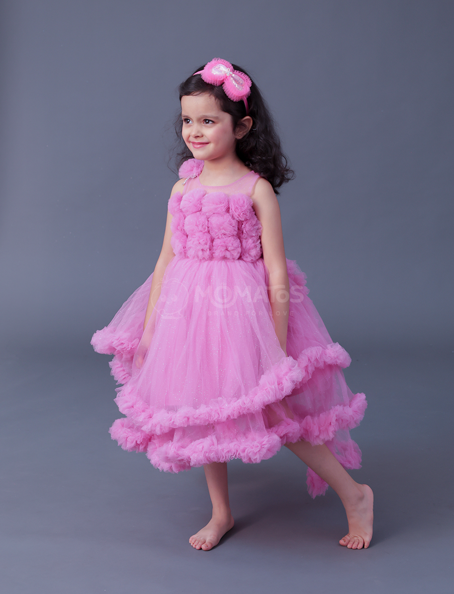 Pink Frock For Girl