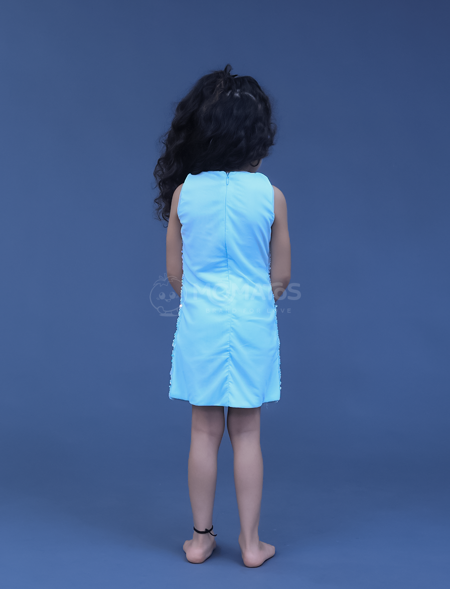 Sky Blue Midi For Girl