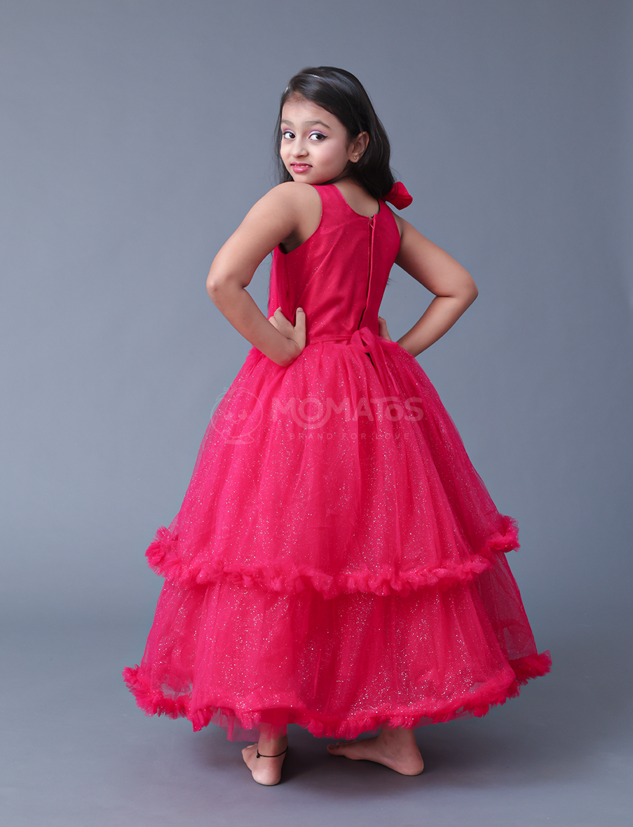 Red Gown For Girl