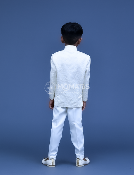 cream Jodhpuri For Boy - Quaternary Image