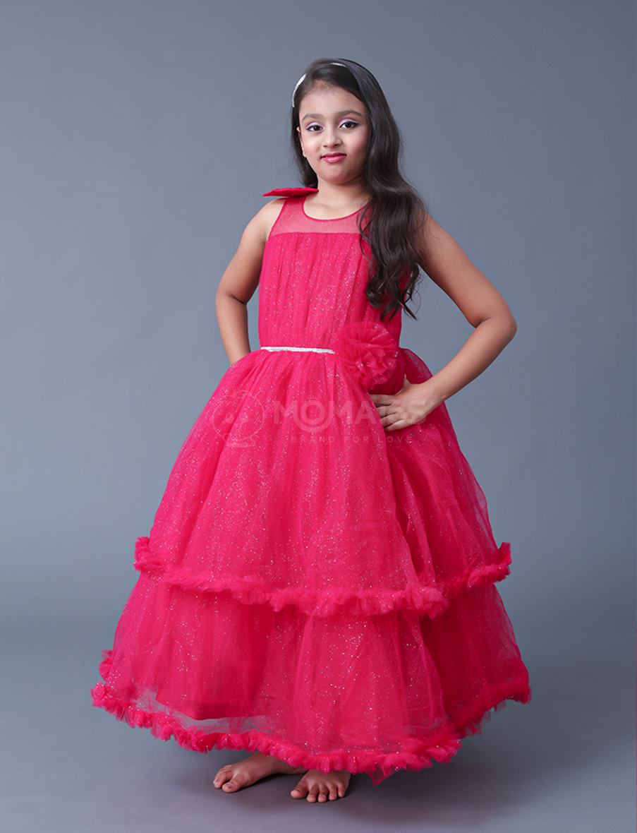 Red Gown For Girl