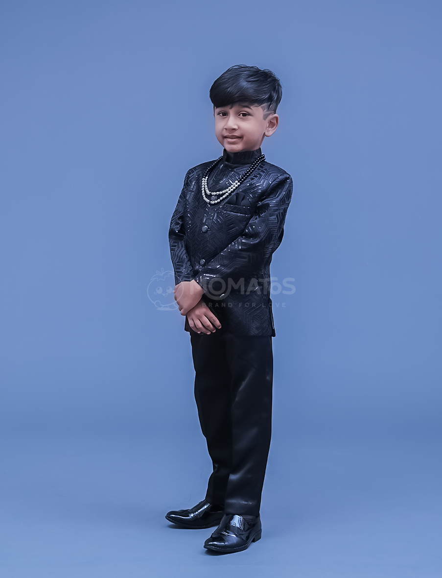 Black Jodhpuri For Boy