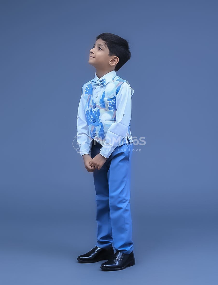 SKY BLUE PARTY WEAR SET FOR BOY