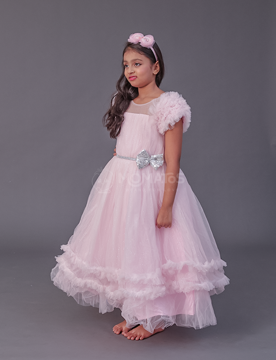 Pink Gown For Girl