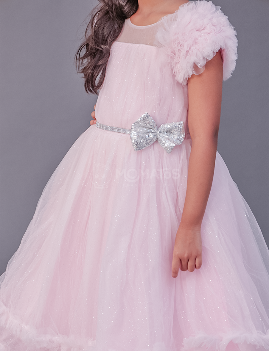 Pink Gown For Girl