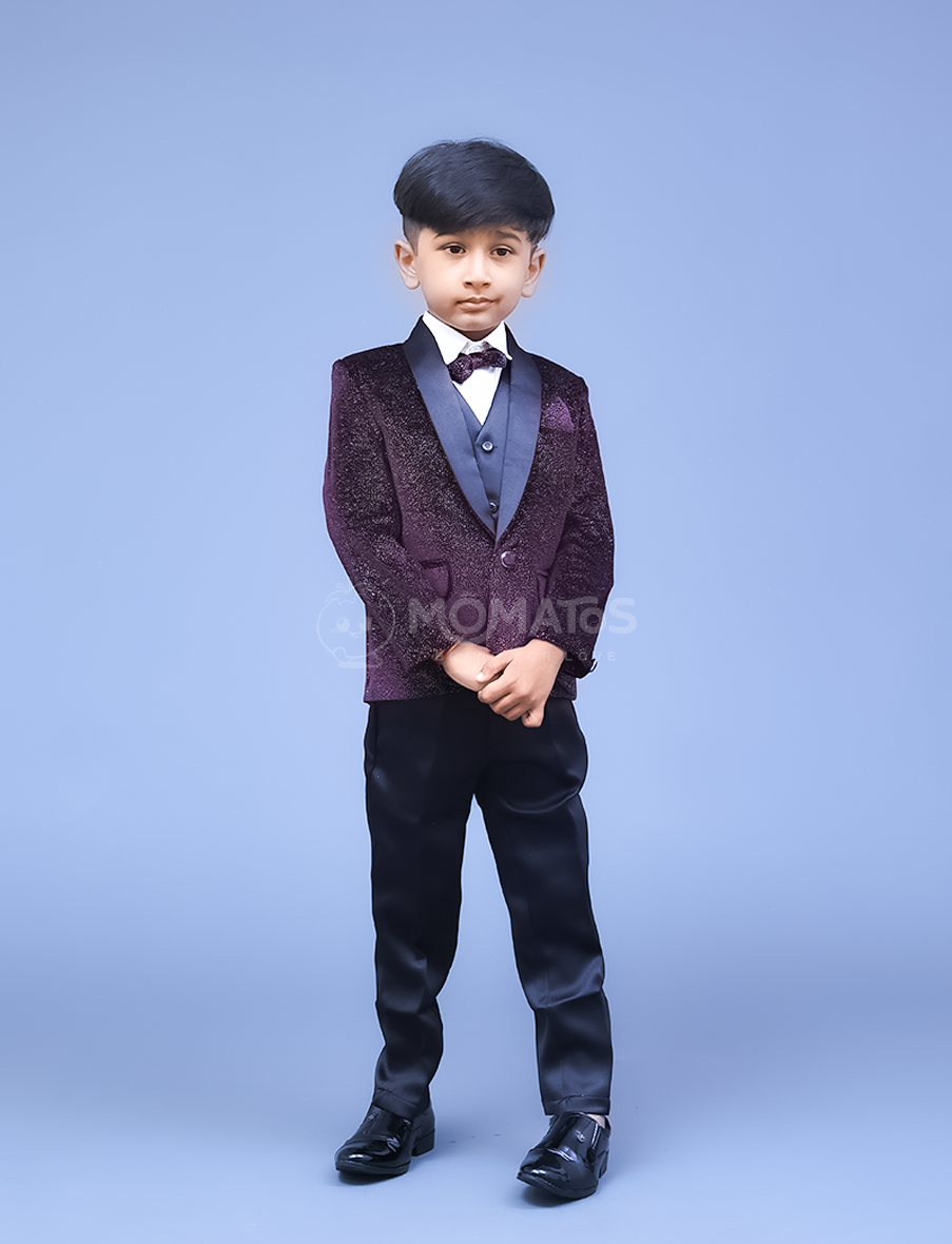 Purple Suit For Boy
