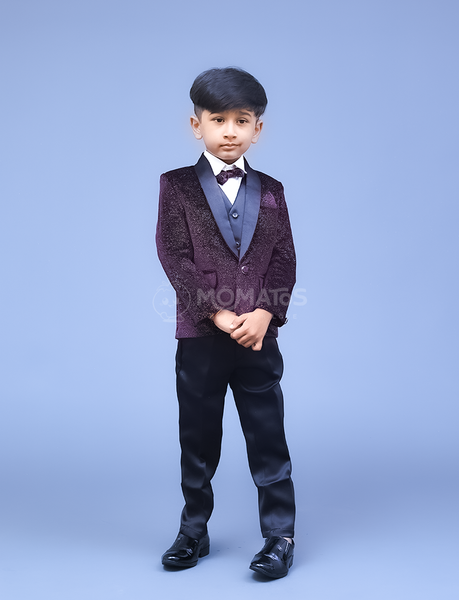 PURPLE SUIT FOR BOY