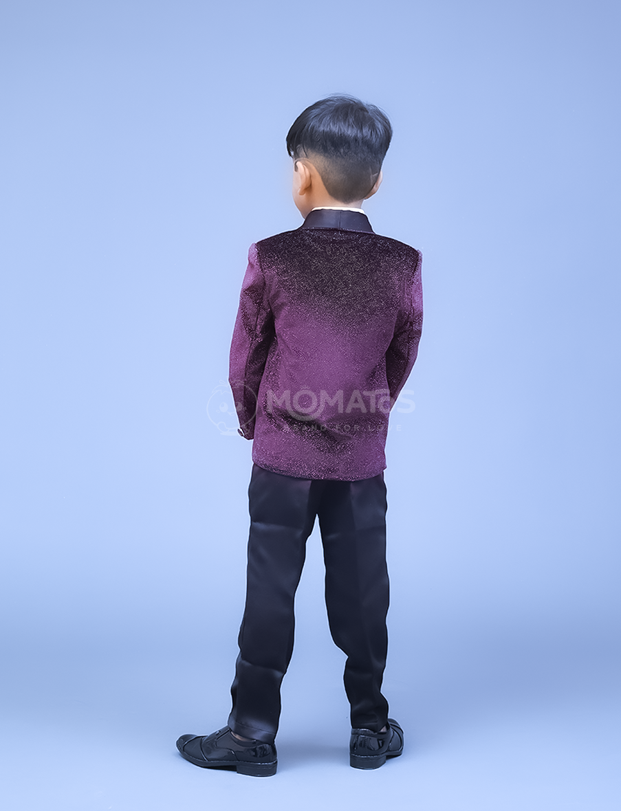 PURPLE SUIT FOR BOY