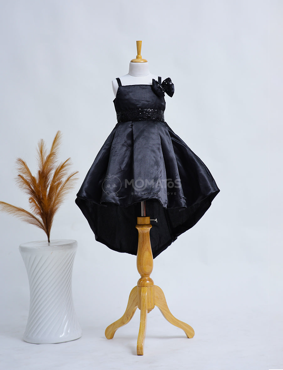 Amazing Black Party Wear Frock