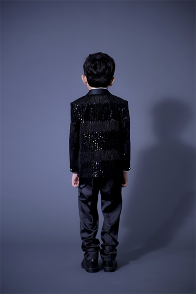 Birthday Black-Suit For Boy - Hover Image